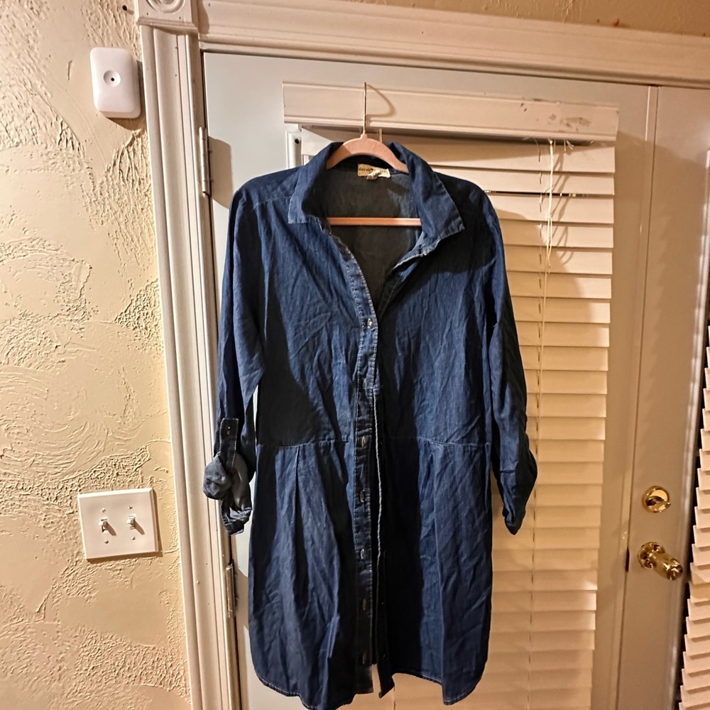 Denim dress